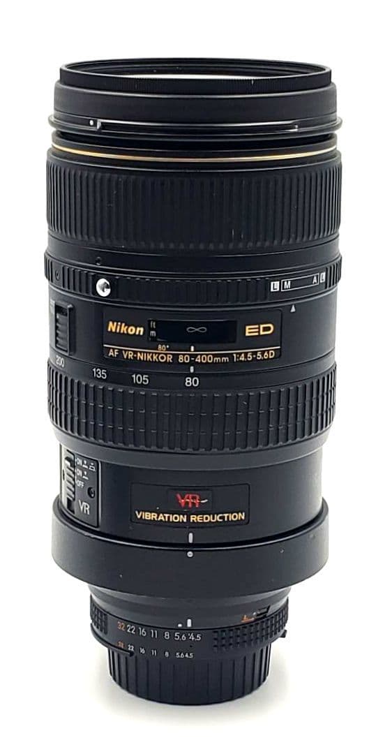 美品ニコン AF VR-NIKKOR 80-400mm F4.5-5.6D ED