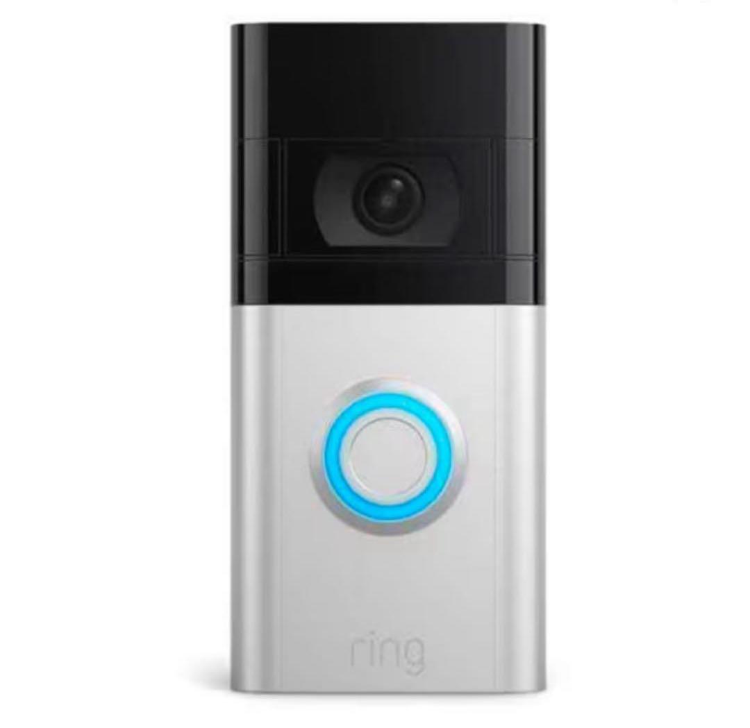【別売りバッテリー付】Amazon Ring Doorbell スマートドアホン