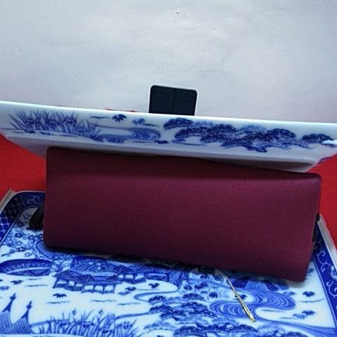６９４美濃焼大吉釜5代目喜八 絵皿にもなる見ごとな 皿 5枚　　 22.4 CM