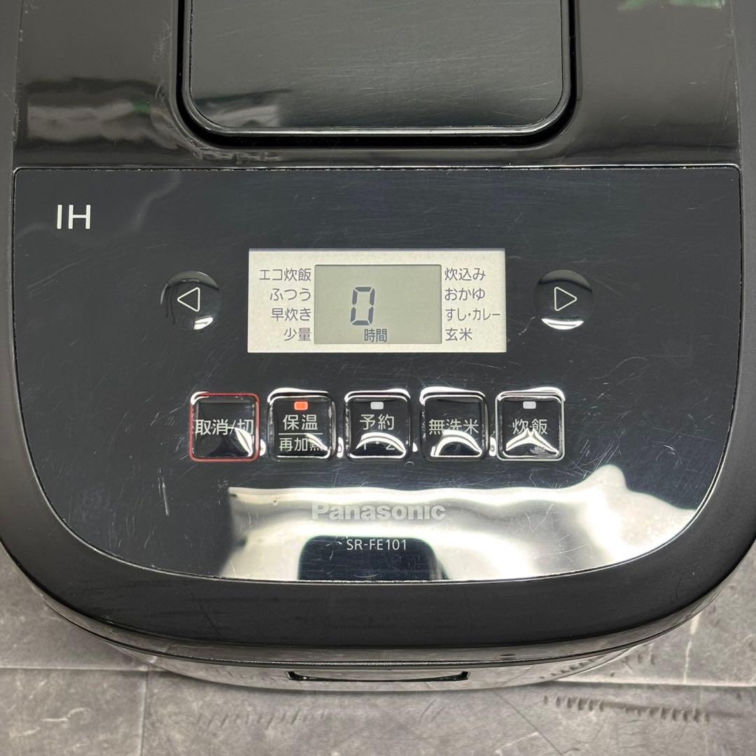 ω送料込！2023パナソニック 5.5合 IHジャー炊飯器 SR-FE101-K