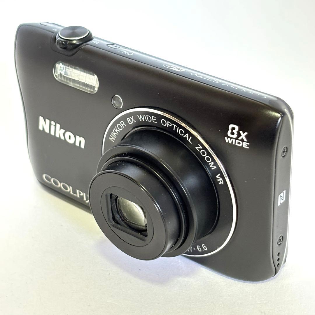 Nikon coolpix S3700 ニコン　デジカメ　SDカード付【2GB】