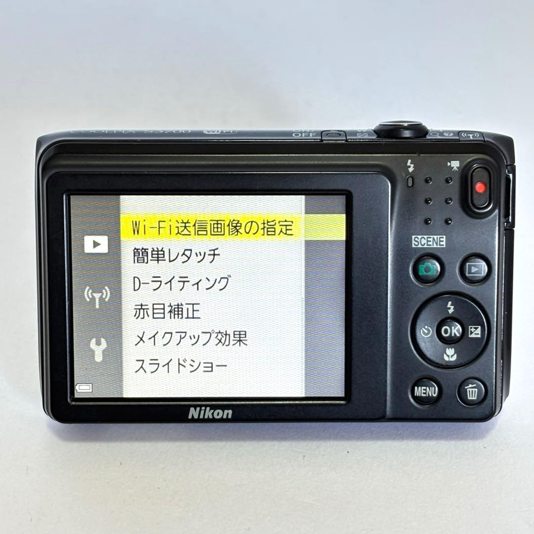 Nikon coolpix S3700 ニコン　デジカメ　SDカード付【2GB】