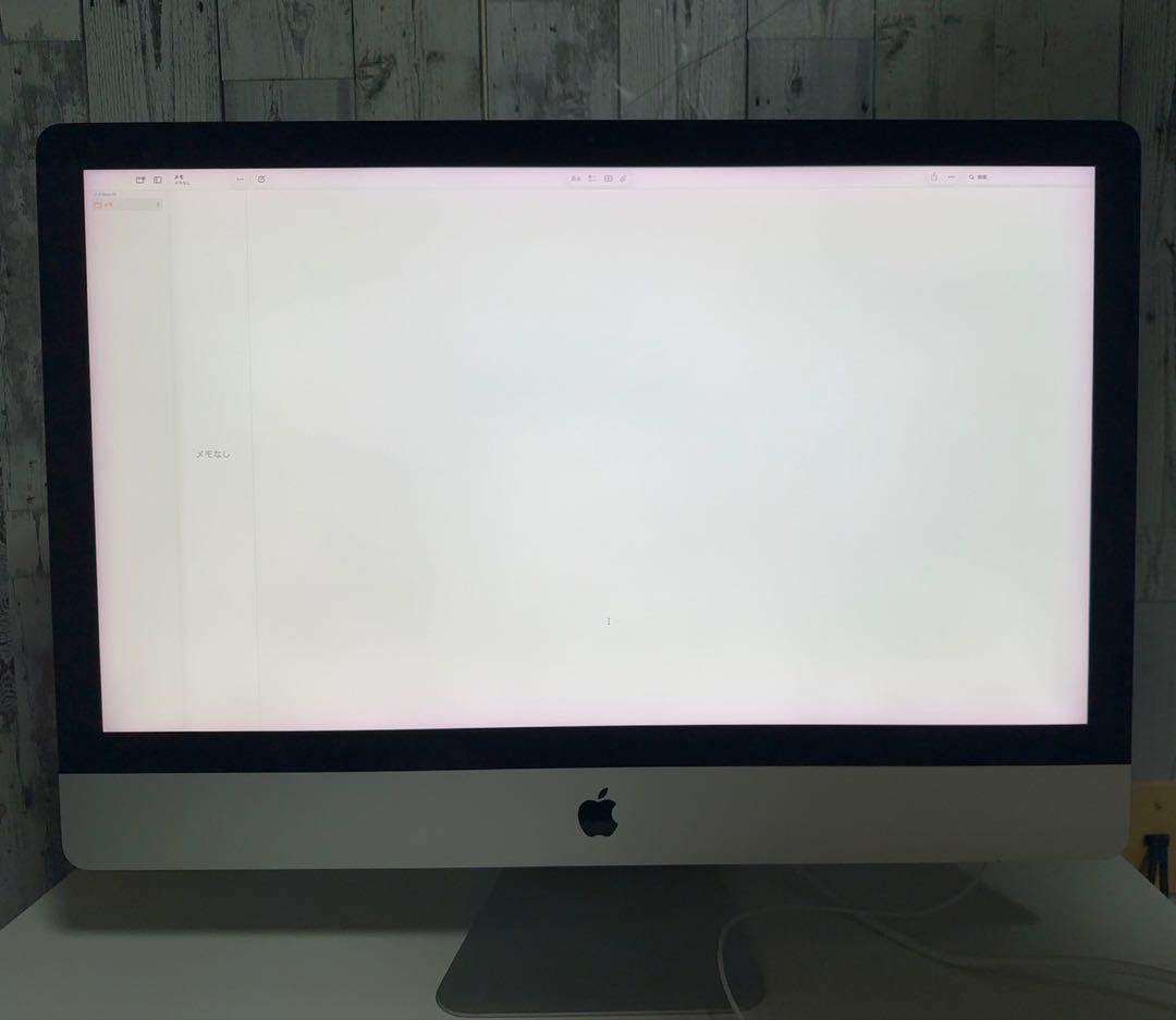 iMac 27インチ 5K 2020 i9/32GB/2TB/RP 5700XT
