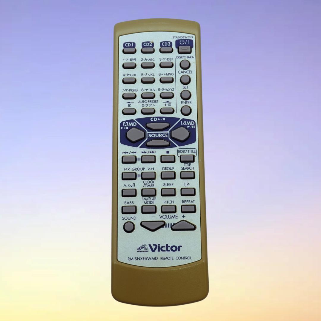 【中古】Victor CA-NXF5WMD-M ミニコンポ　説明書付動作確認済