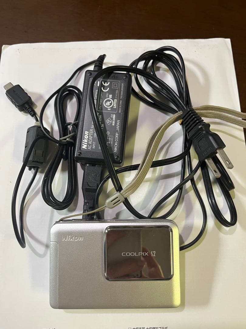 動作確認済希少Nikon COOLPIX S2 シルバー