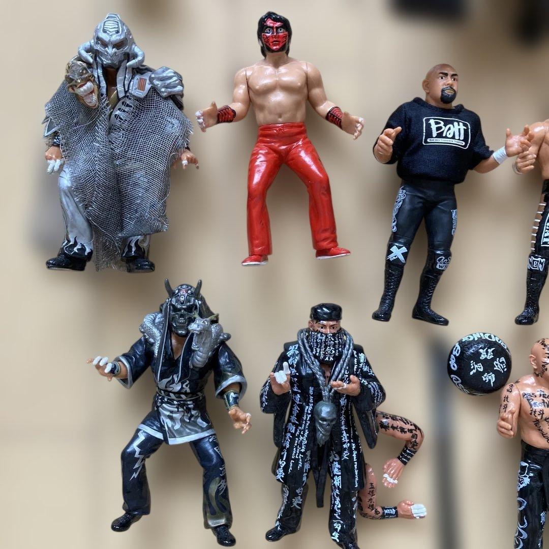 武藤敬司　グレートムタ　黒師無双　フィギュア　まとめ売り