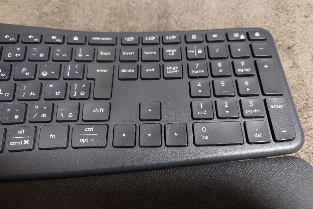 Logicool ERGO K860 ワイヤレスキーボード 本体