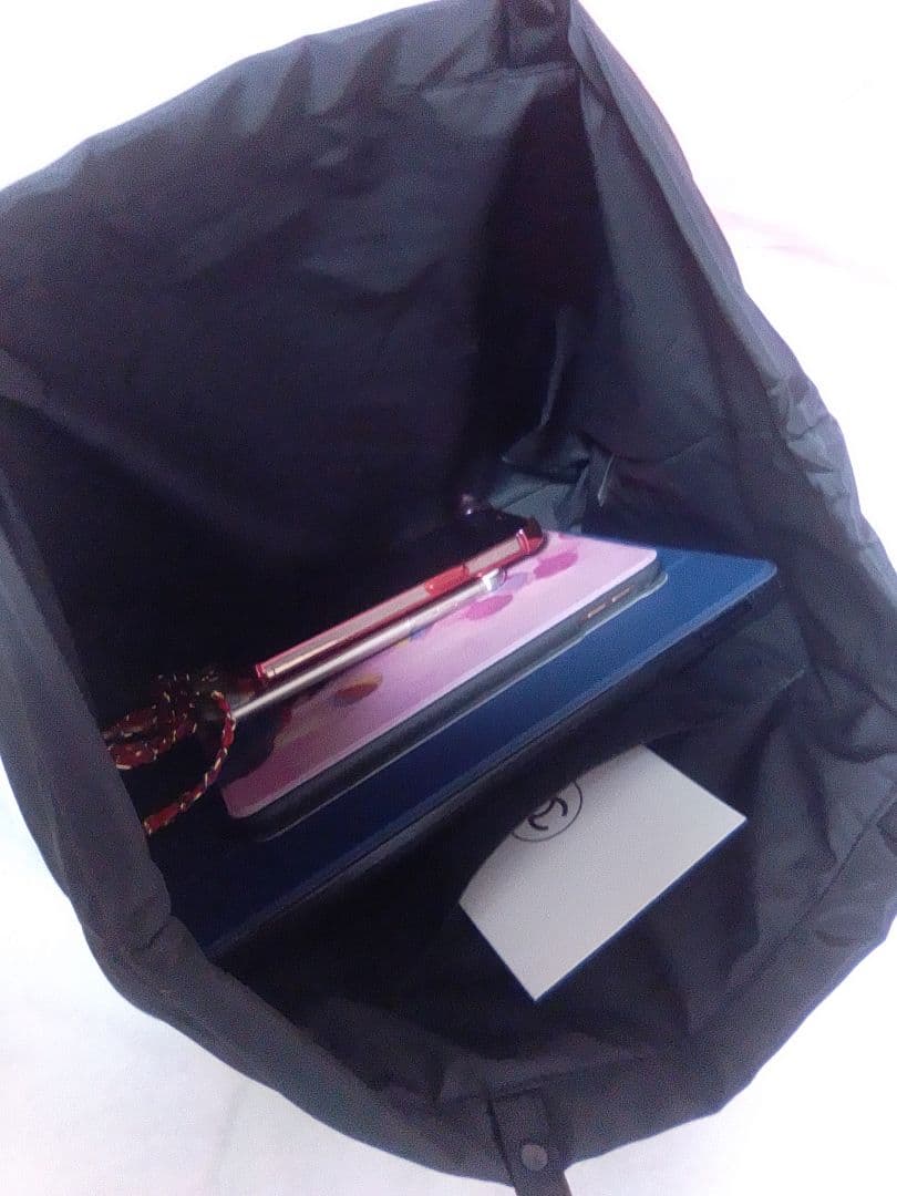 CHANEL MAKEUP ブラックナイロントートバッグ