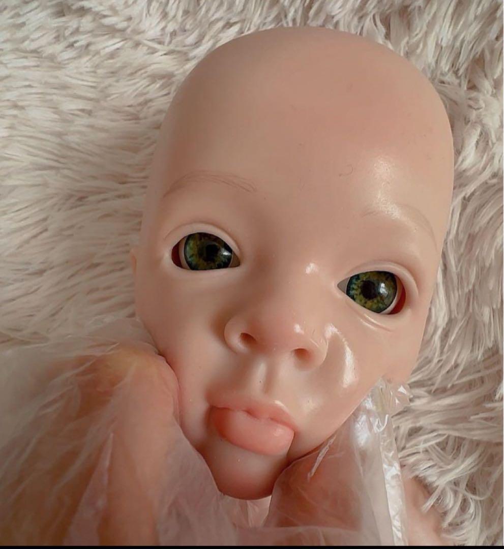 ★新品未使用★高品質リボーンドール ソリッドソフトシリコン 45cm 女の子