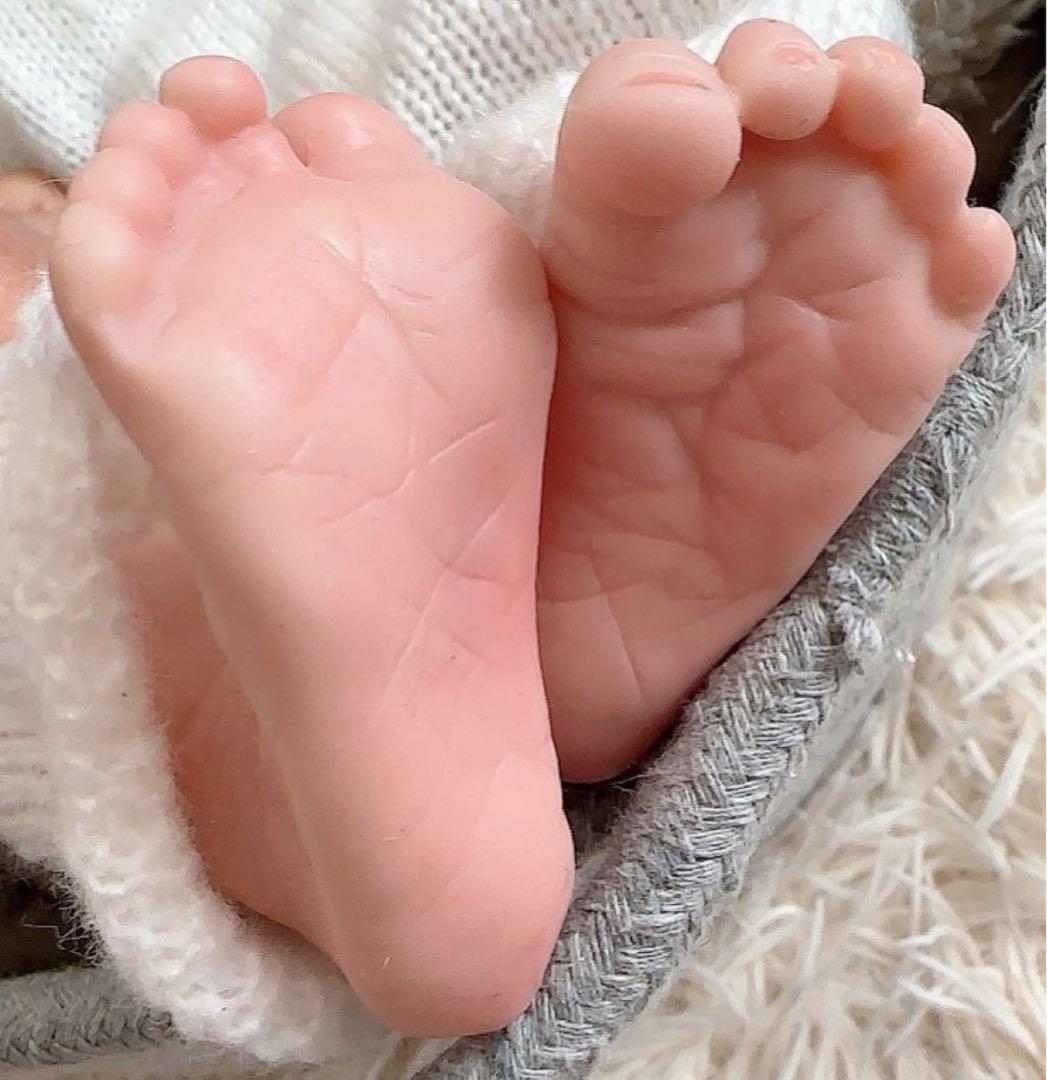 ★新品未使用★高品質リボーンドール ソリッドソフトシリコン 45cm 女の子