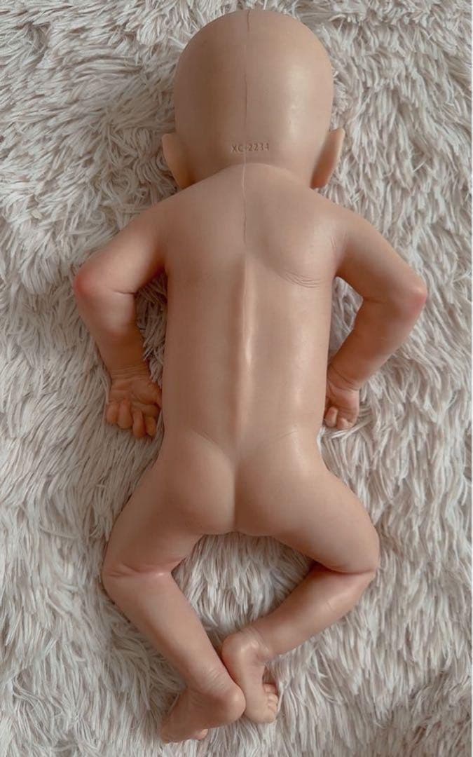 ★新品未使用★高品質リボーンドール ソリッドソフトシリコン 45cm 女の子
