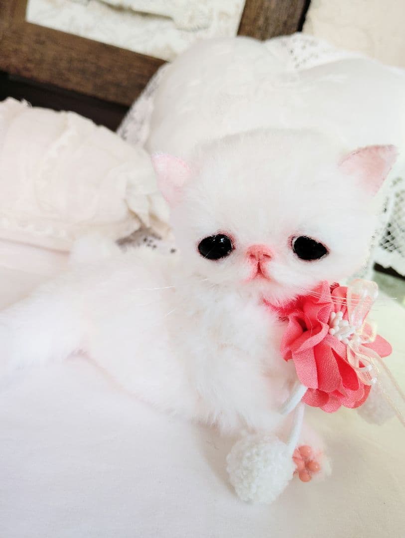 まなあきちゃん御予約❤ちゅるんオメメの子猫ちゃん♡うるうる♡アートドール♡