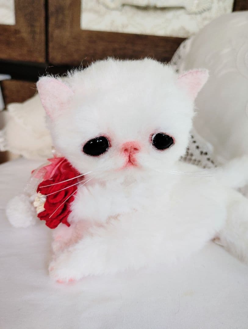 まなあきちゃん御予約❤ちゅるんオメメの子猫ちゃん♡うるうる♡アートドール♡