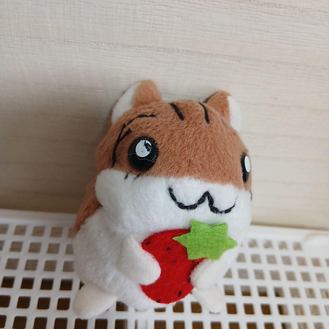 ハムスター倶楽部　しげっち　バック型ポーチ　小物入れ　クリップ仕様マスコット