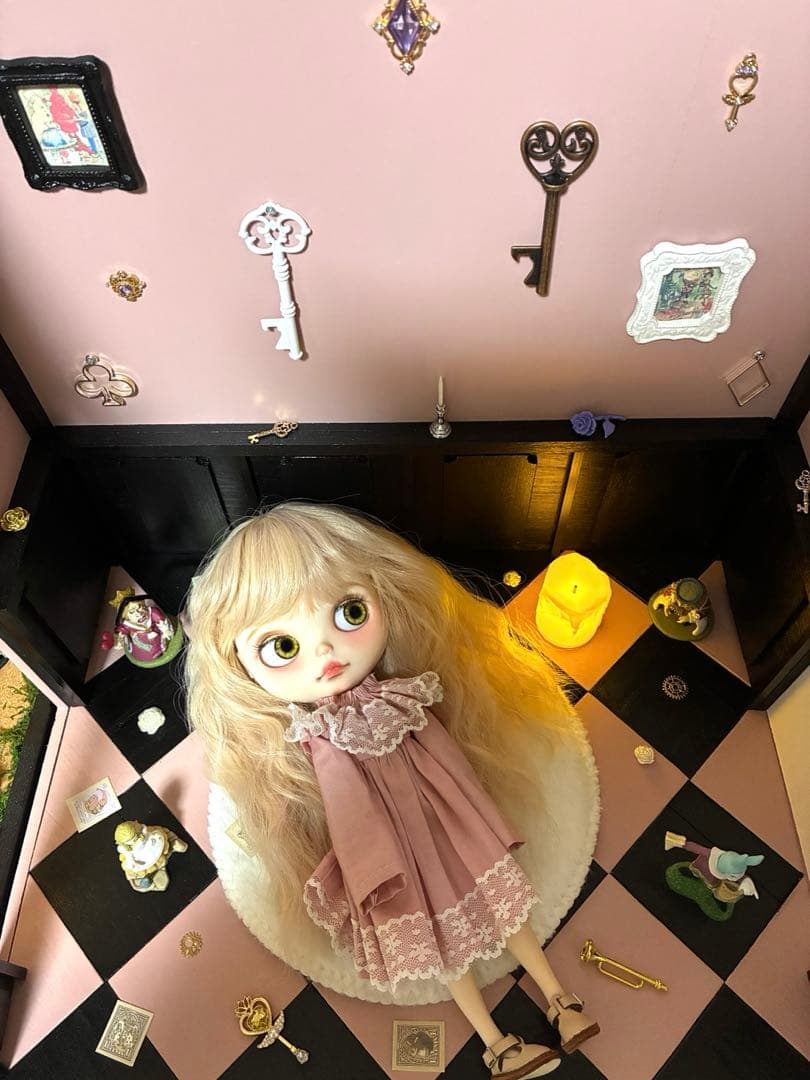 訳あり価格❣️ ドールハウス 木製　#181