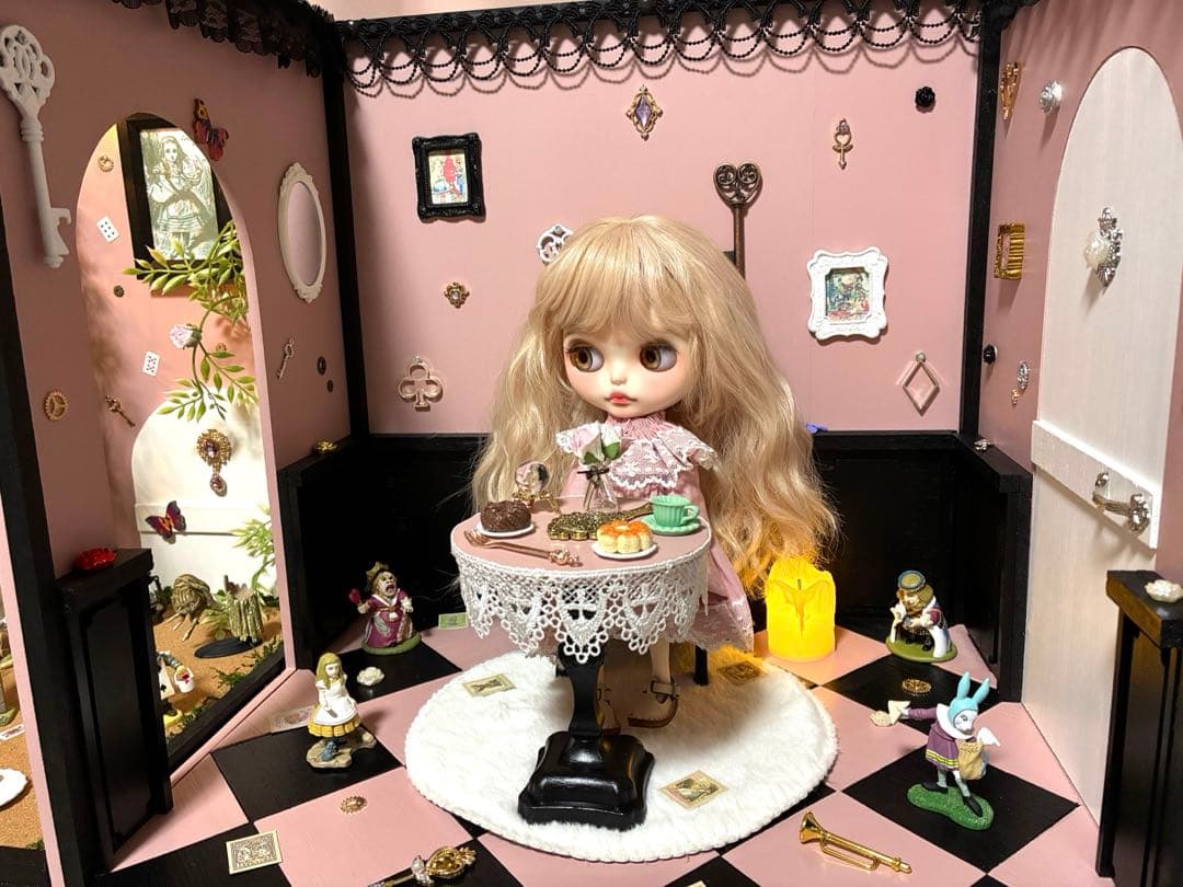 訳あり価格❣️ ドールハウス 木製　#181