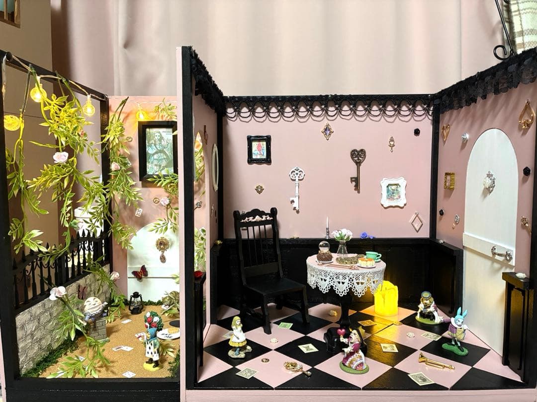 訳あり価格❣️ ドールハウス 木製　#181