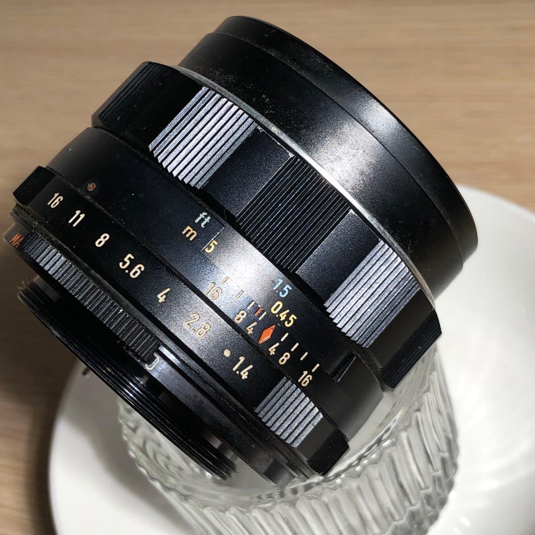 PENTAX SUPER TAKUMAR 50mm f1.4 m42マウント