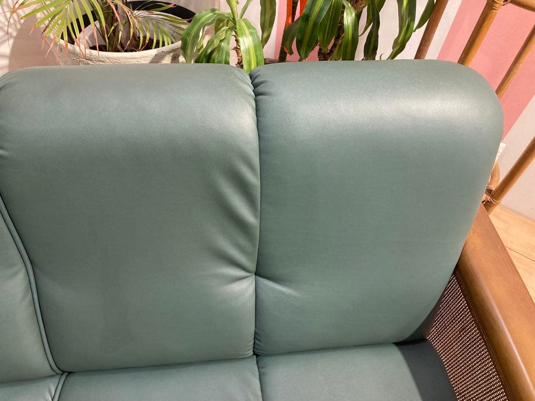 90's カリモク　karimoku 2人掛けソファ