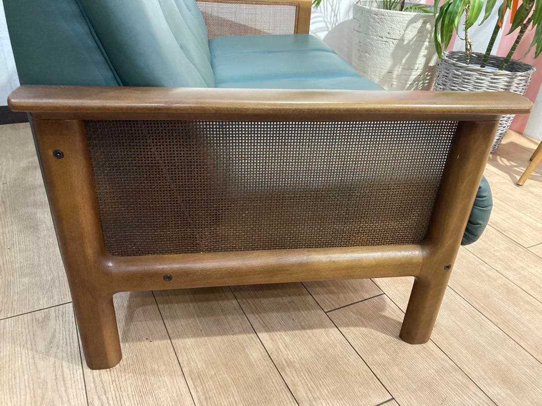 90's カリモク　karimoku 2人掛けソファ