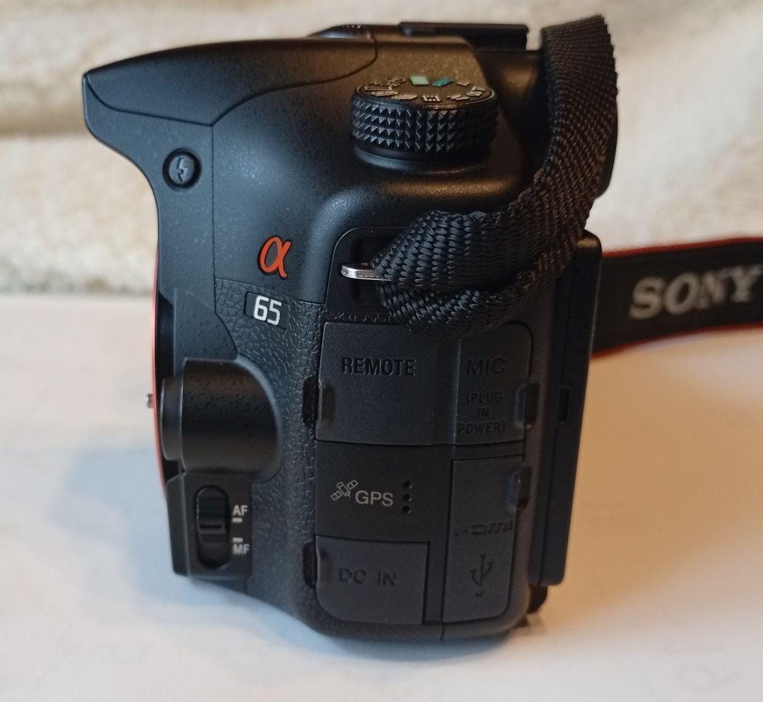 【美品】Sony α65 デジタル一眼レフカメラレンズセット