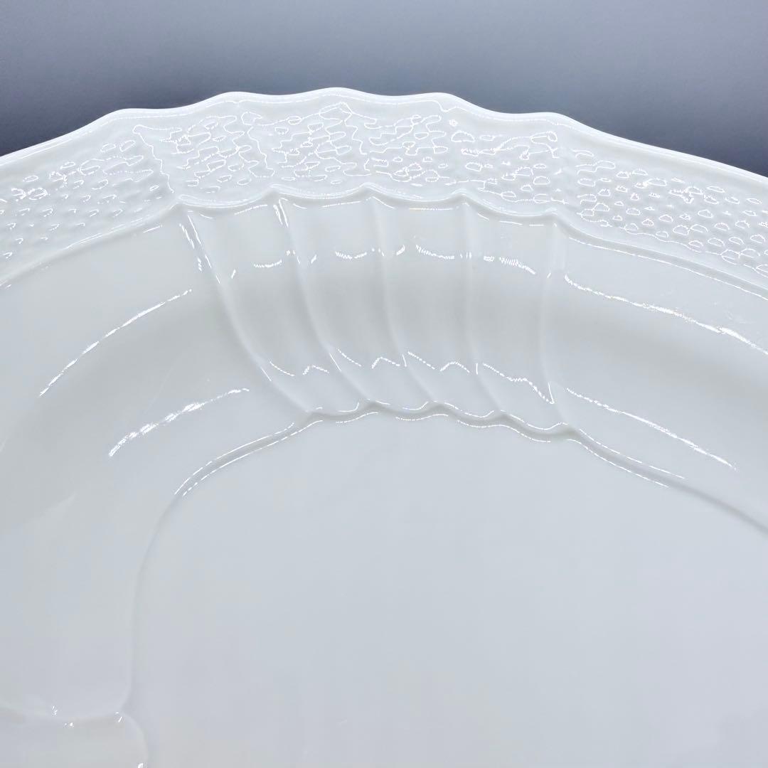 リチャードジノリ　ベッキオホワイト　オーバルプレート　39cm　大皿　匿名配送