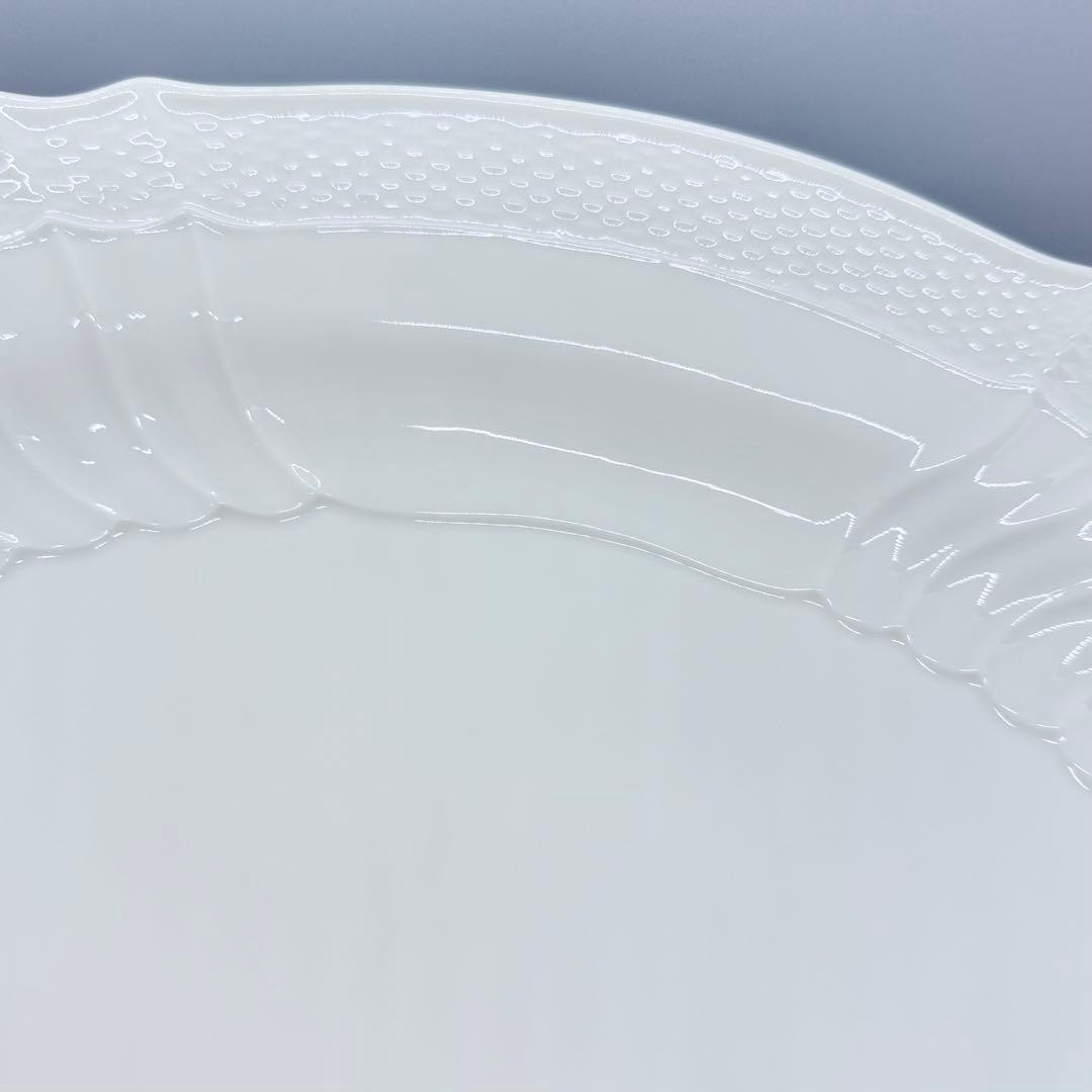 リチャードジノリ　ベッキオホワイト　オーバルプレート　39cm　大皿　匿名配送