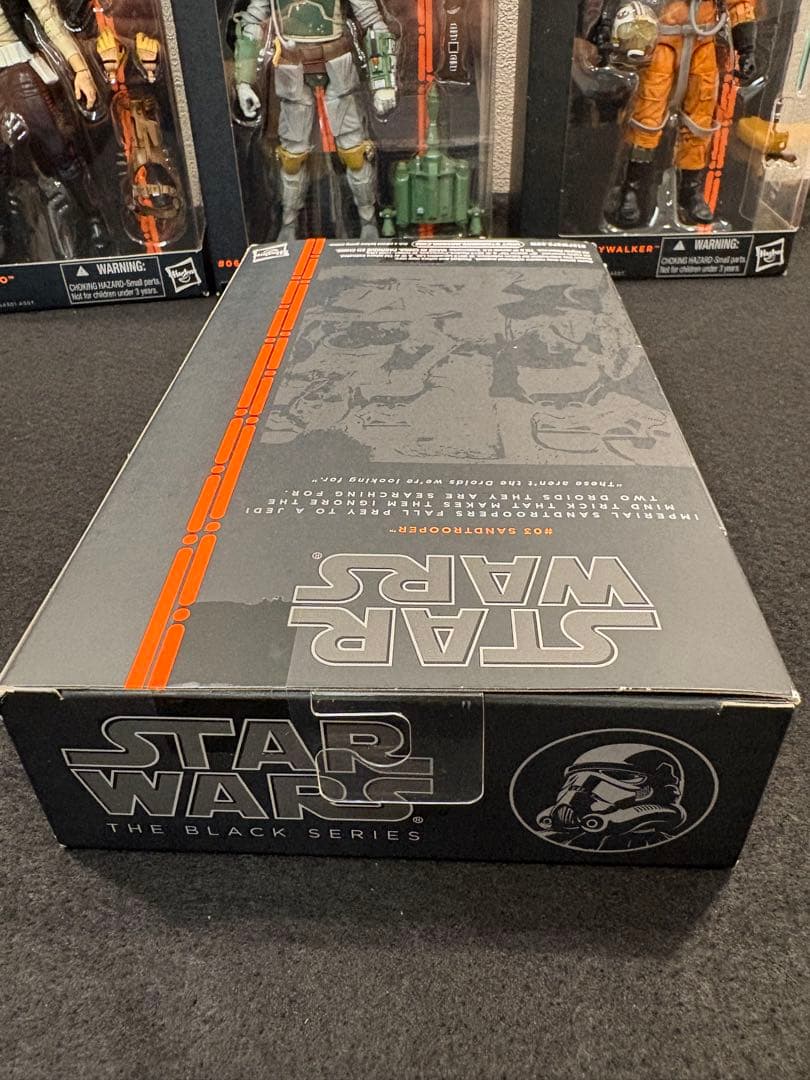 Star Wars ブラックシリーズ　ボバフェット、ルーク、ハンソロ、サンド