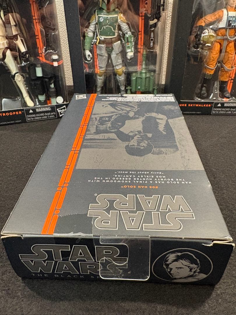Star Wars ブラックシリーズ　ボバフェット、ルーク、ハンソロ、サンド