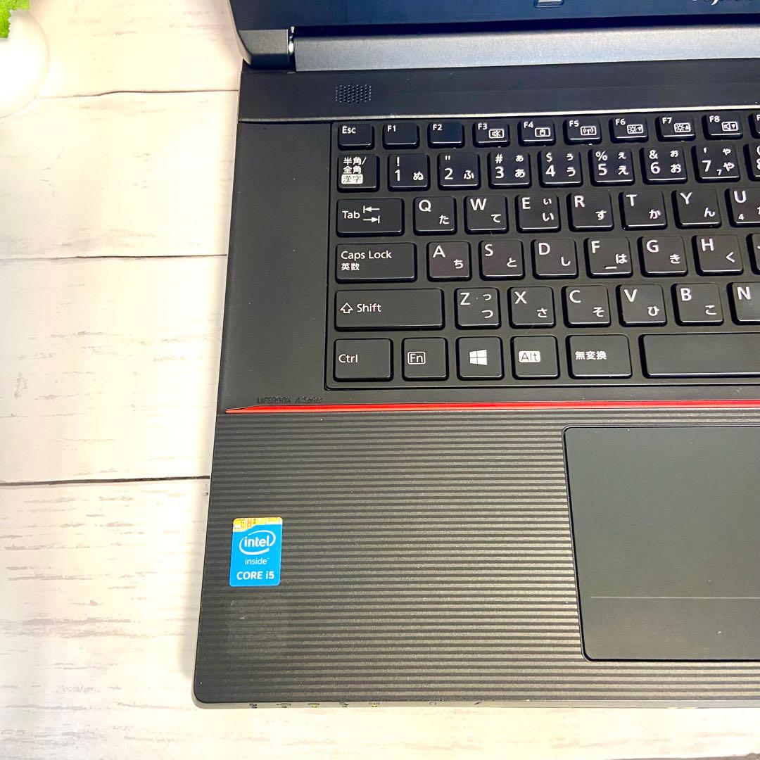 たっぷり大容量♪富士通ノートパソコン Windows11 カメラ付き