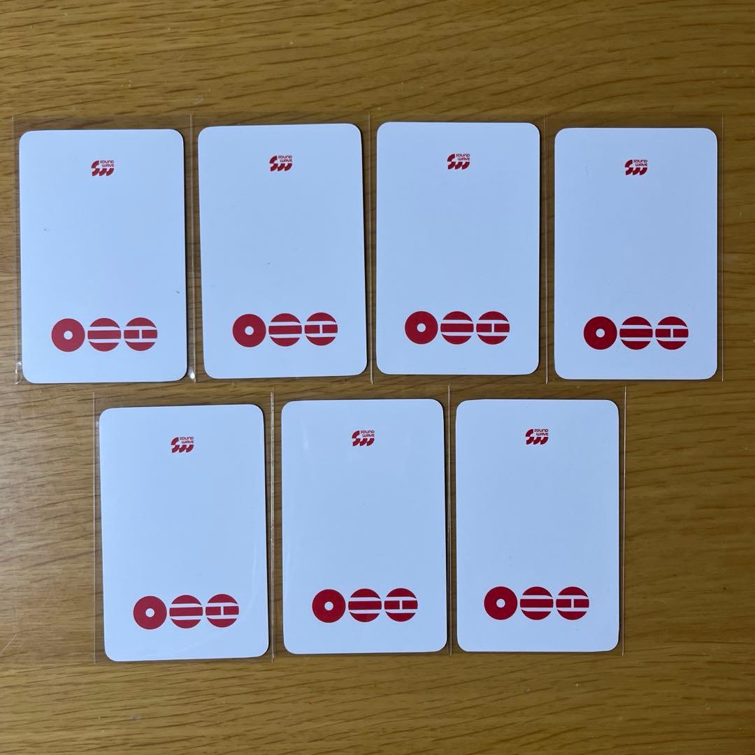 BTS ARIRANG soundwave トレカ コンプリート　7枚セット