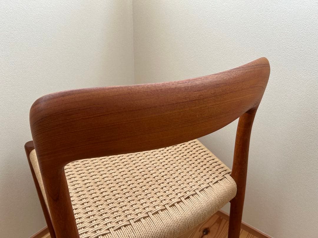 Niels Moller Model 75 チーク モラー　Yチェア　ウェグナー