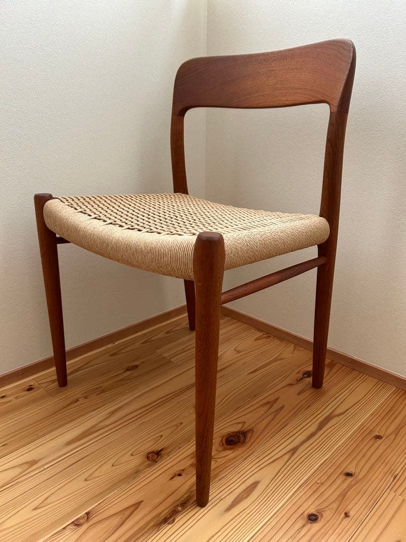 Niels Moller Model 75 チーク モラー　Yチェア　ウェグナー