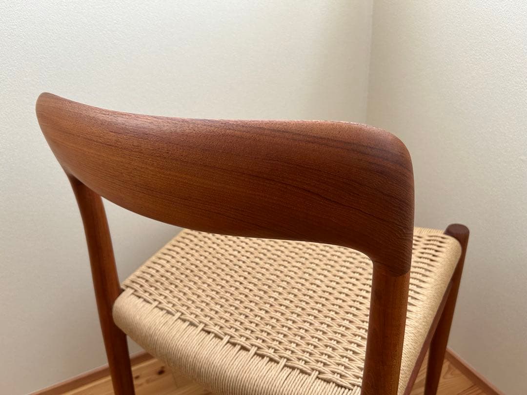 Niels Moller Model 75 チーク モラー　Yチェア　ウェグナー