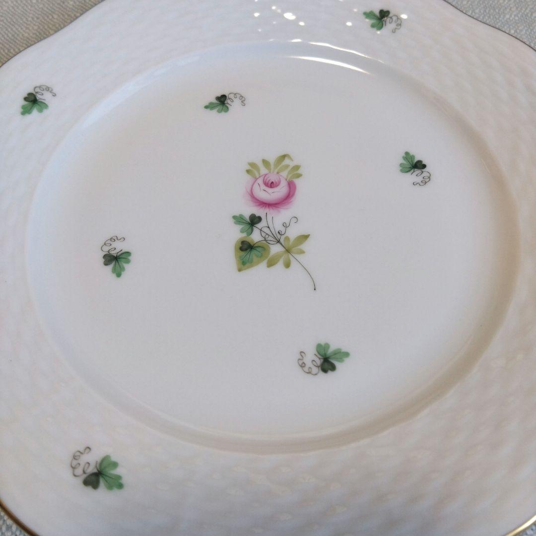 Herend ヘレンド ウィーンの薔薇・シンプル プレート19cm １枚