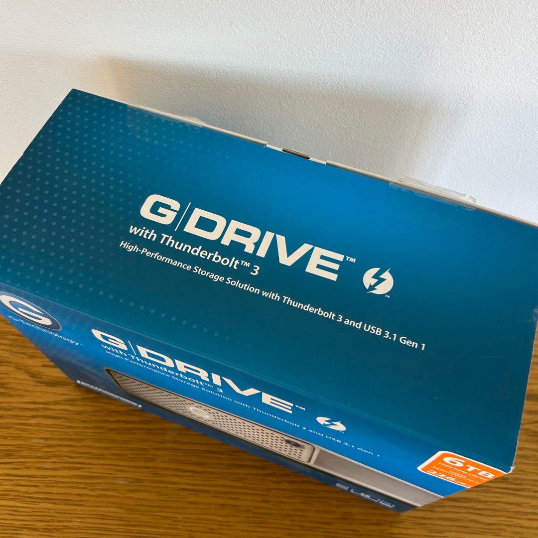 USED良品★G-DRIVE with Thunderbolt3 6TB HDD