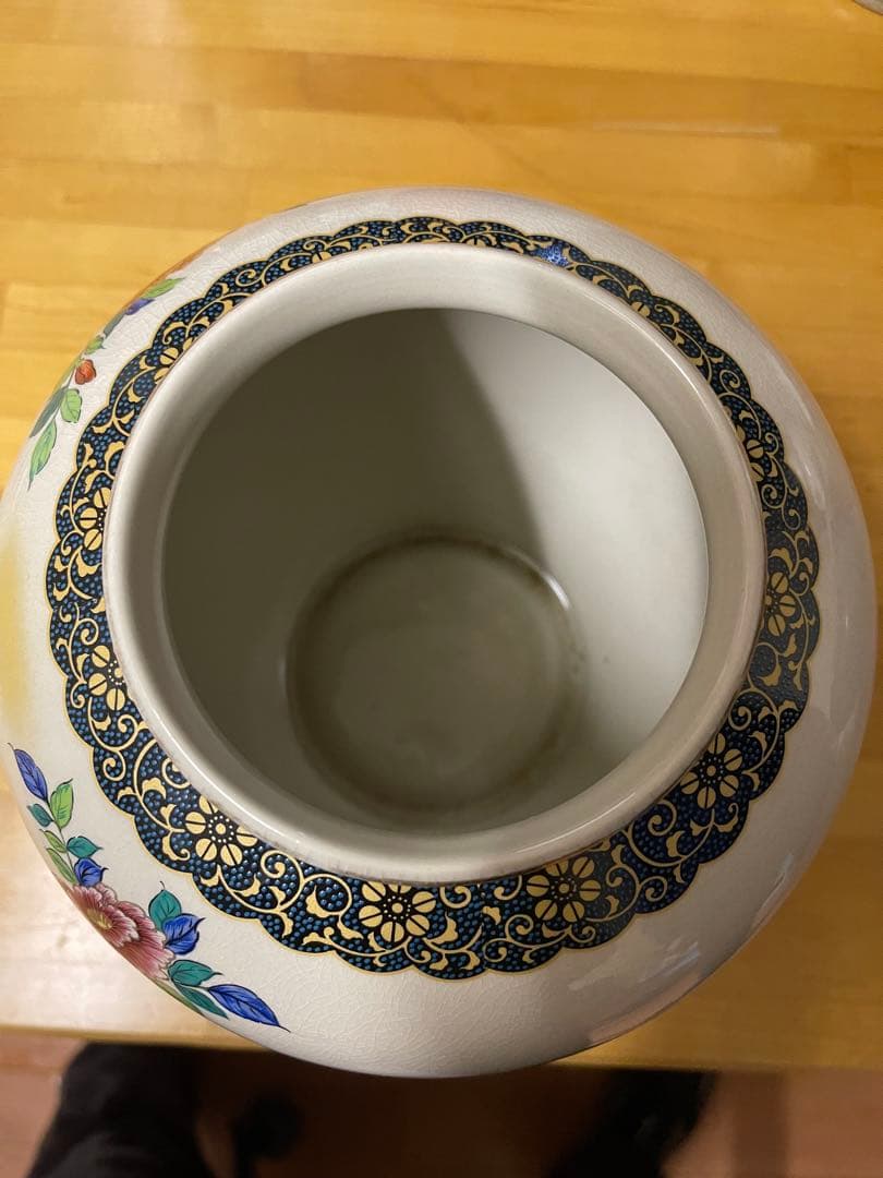 九谷 陶器花瓶 3点セット