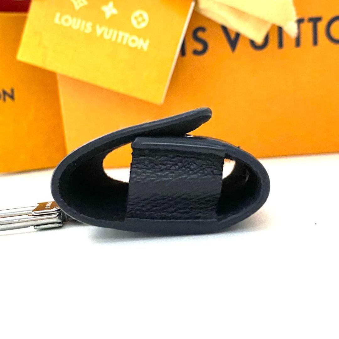 ルイヴィトン◎モノグラム エクリプス LV イヤホン ポーチ AirPods 黒
