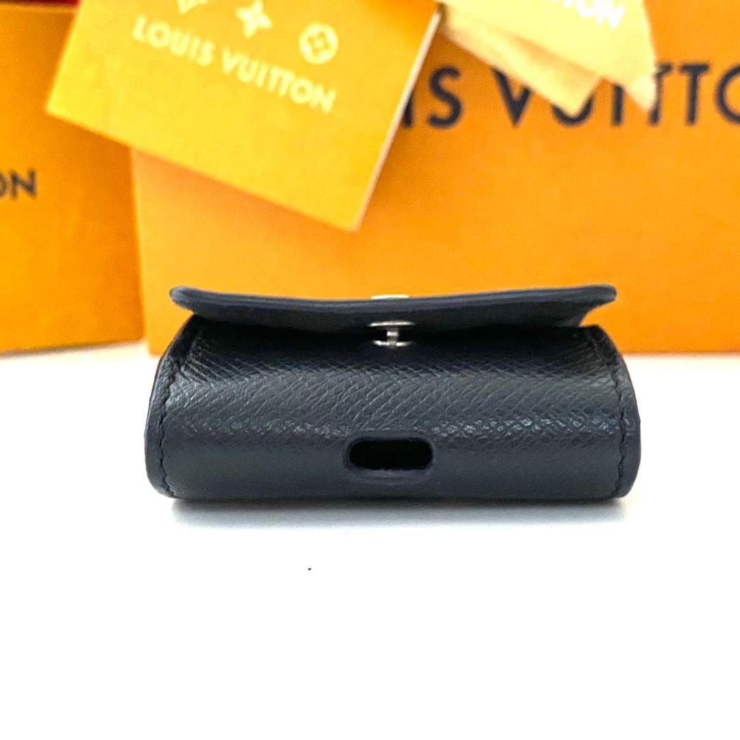 ルイヴィトン◎モノグラム エクリプス LV イヤホン ポーチ AirPods 黒