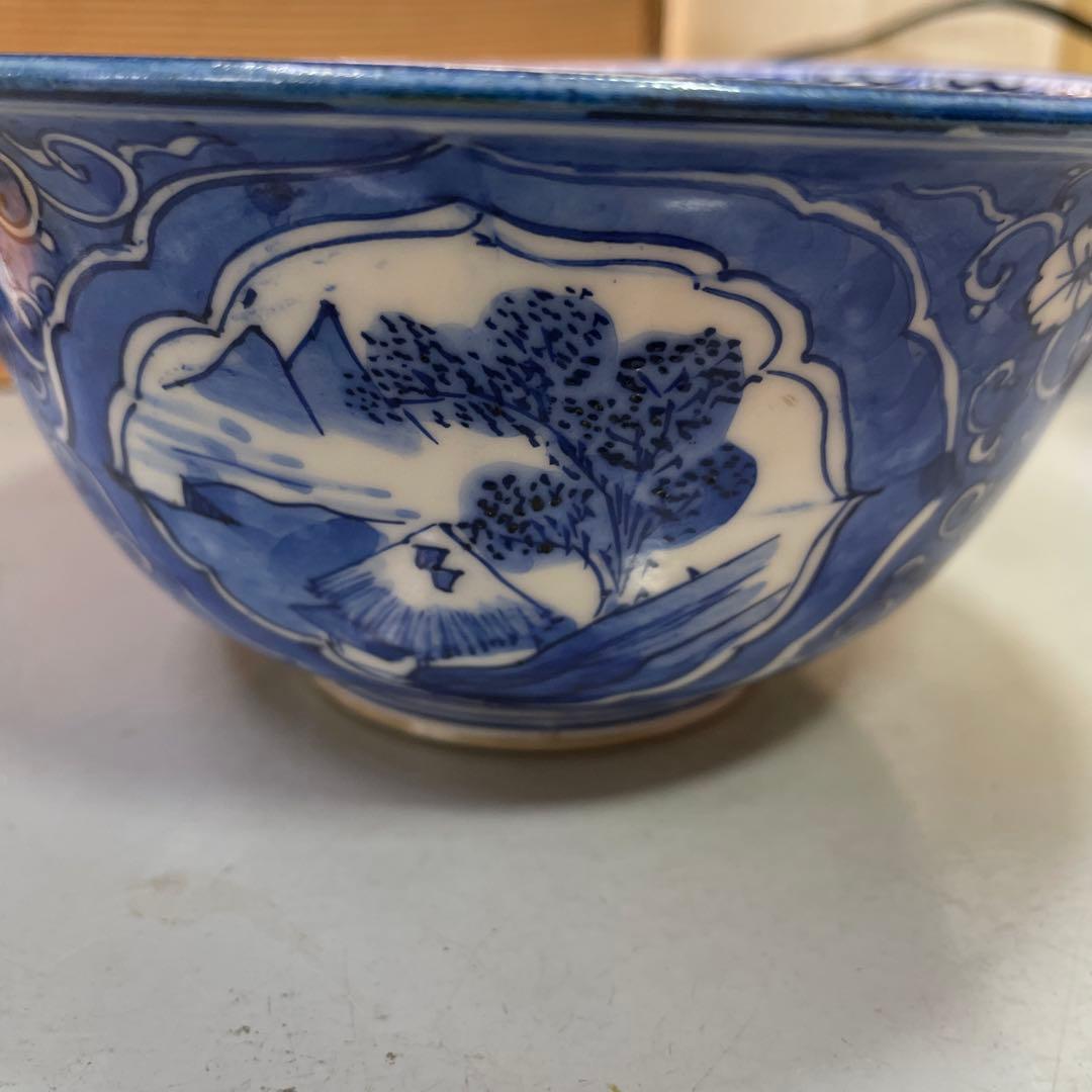 大明成化年製　どんぶり　お碗　直径約16cm 深さ約8cm