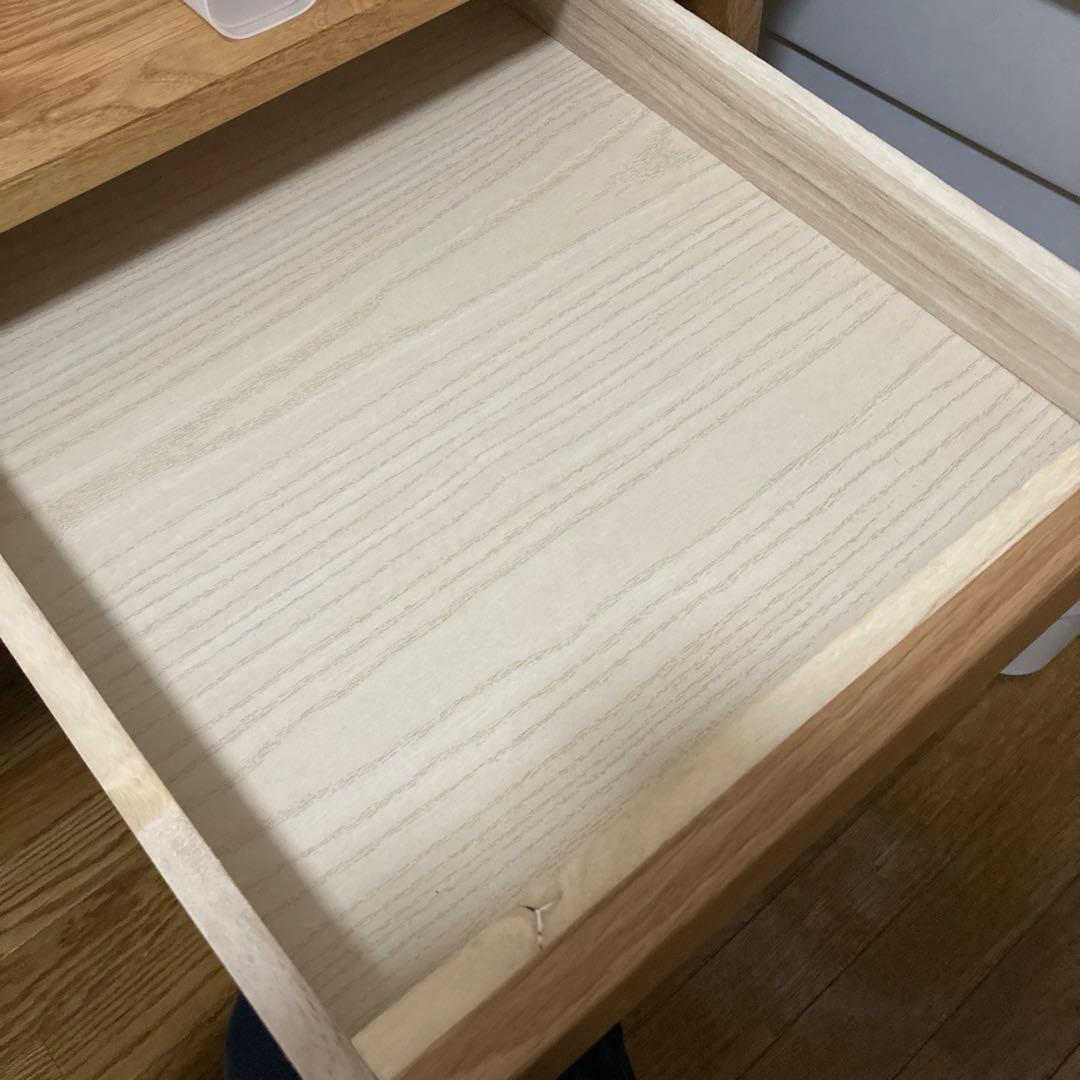 無印良品　木製デスク