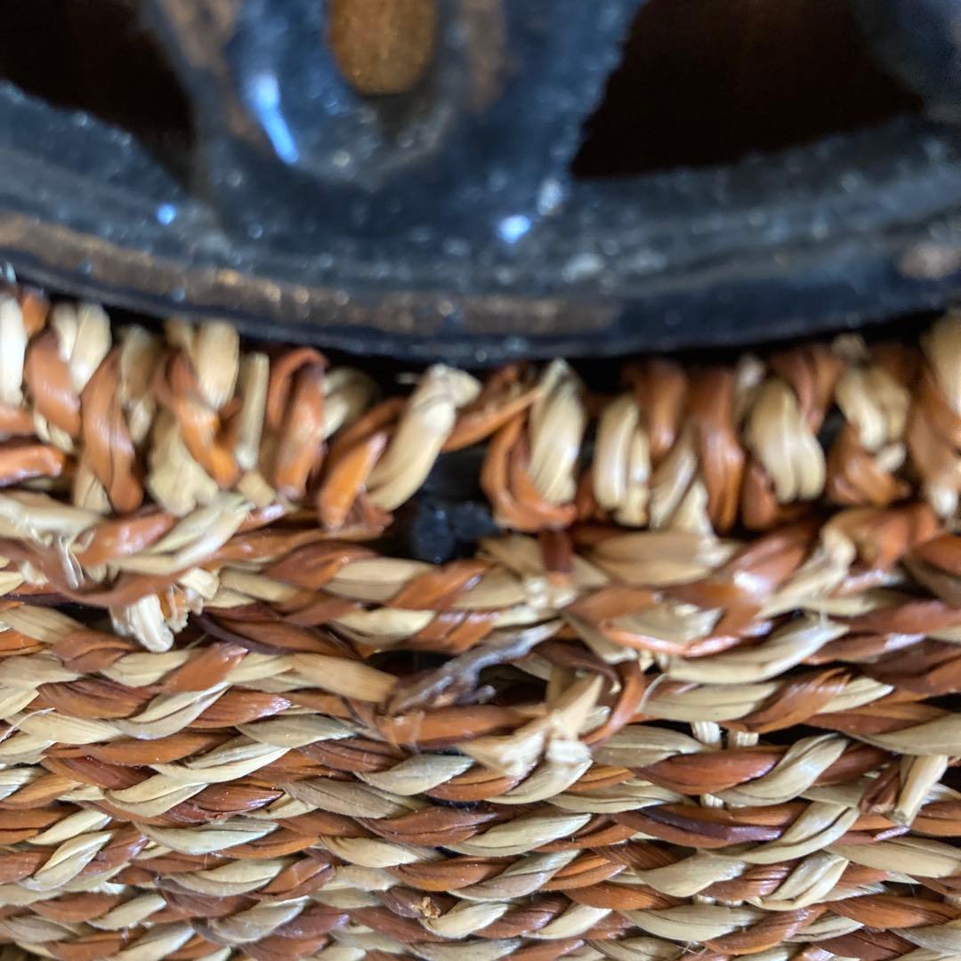 【未使用】　アイアン　ウォールプランター　壁掛けバスケット　ウォールデコ