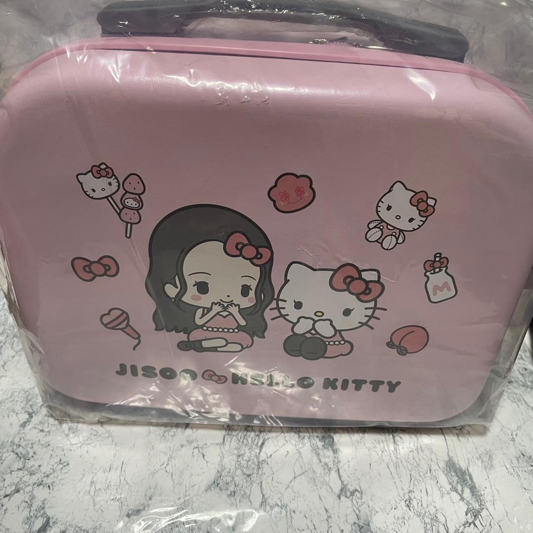 KITTY JISOO キティ ジス　ミニキャリーバッグ　韓国　ピンク　PINK