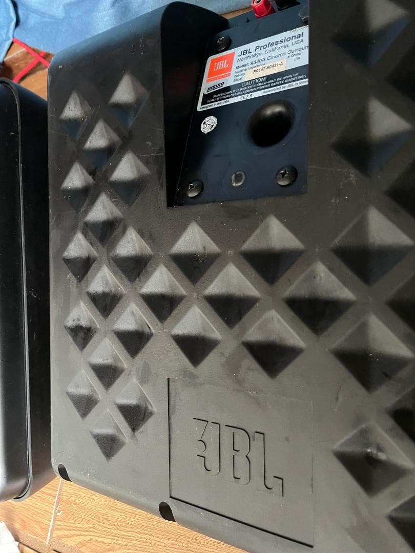 完動美品　JBL 8340A 　2ウェイバスレフ方式　元箱付 定価18万（ペア）