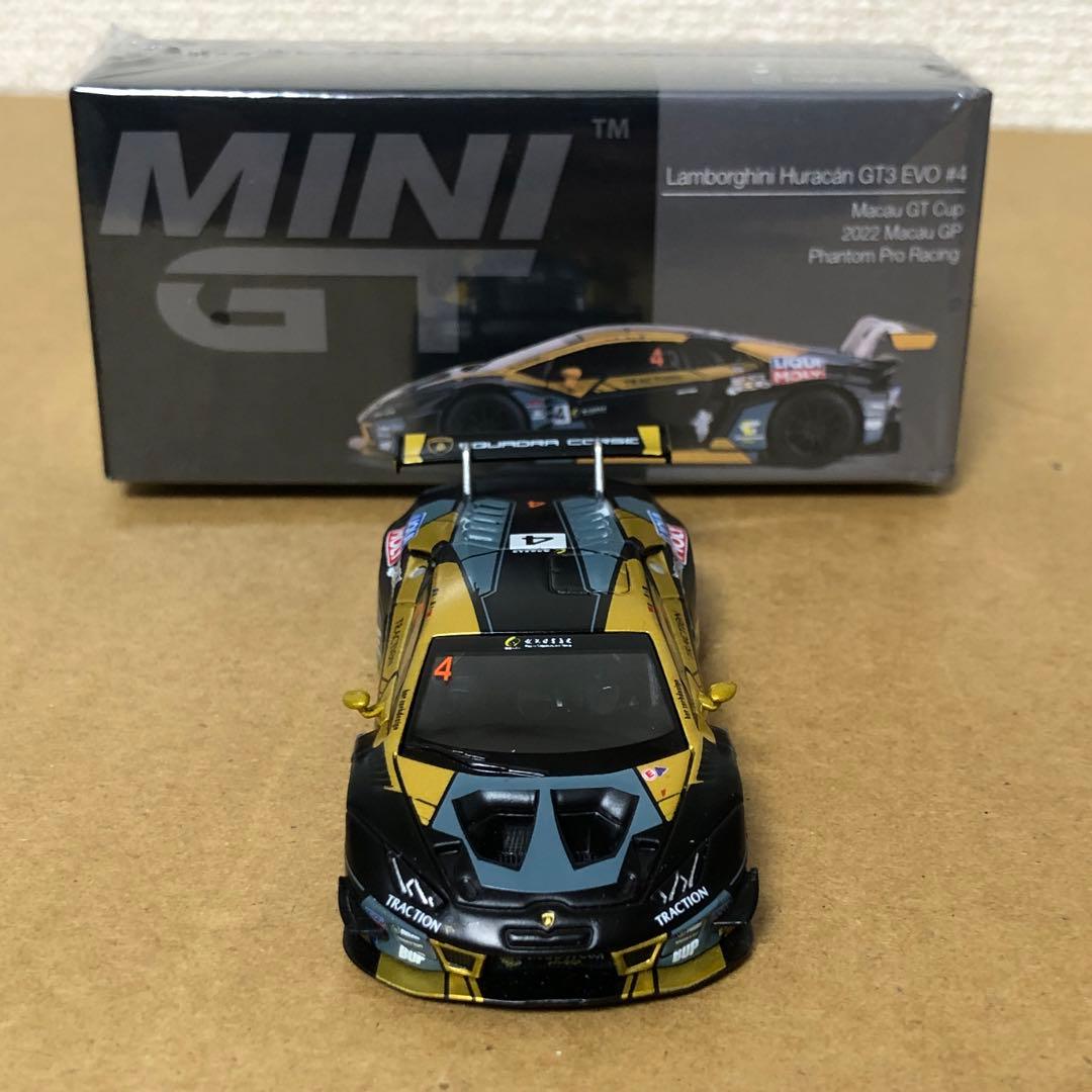 MINI GT　ランボルギーニ ウラカン GT3 EVO #4　PHANTOM