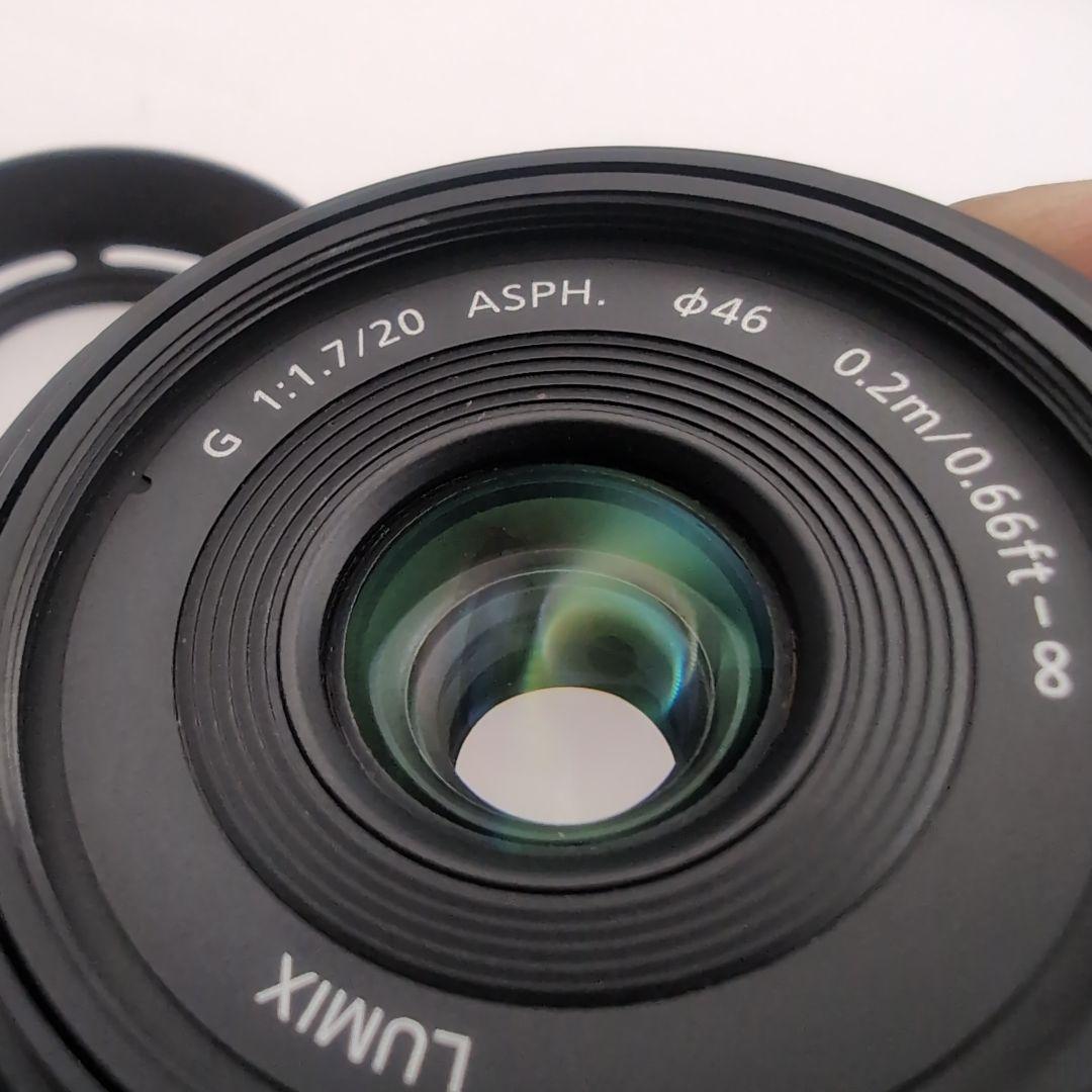 レンズ(単焦点) Panasonic LUMIX G 20mm F1.7 ASPH H-H020