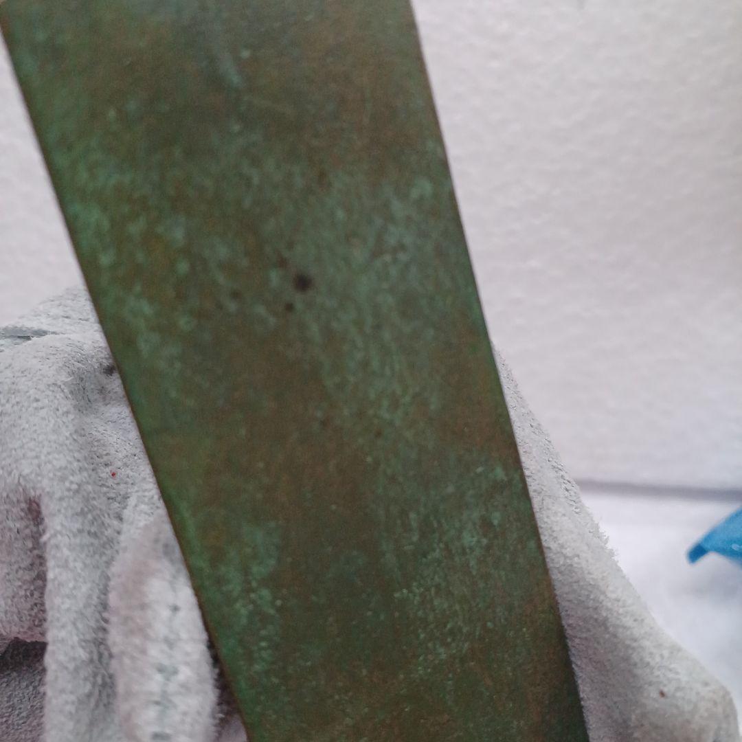 文鎮　青銅　牛　津田永寿　箱有り