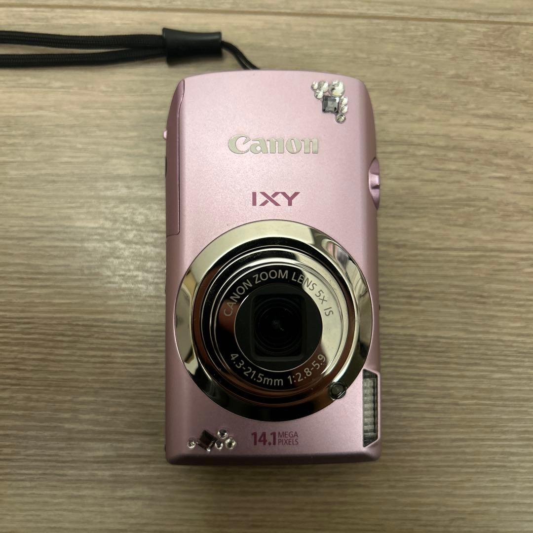 【ジャンク品】　Canon IXY10S デジカメ　ピンク