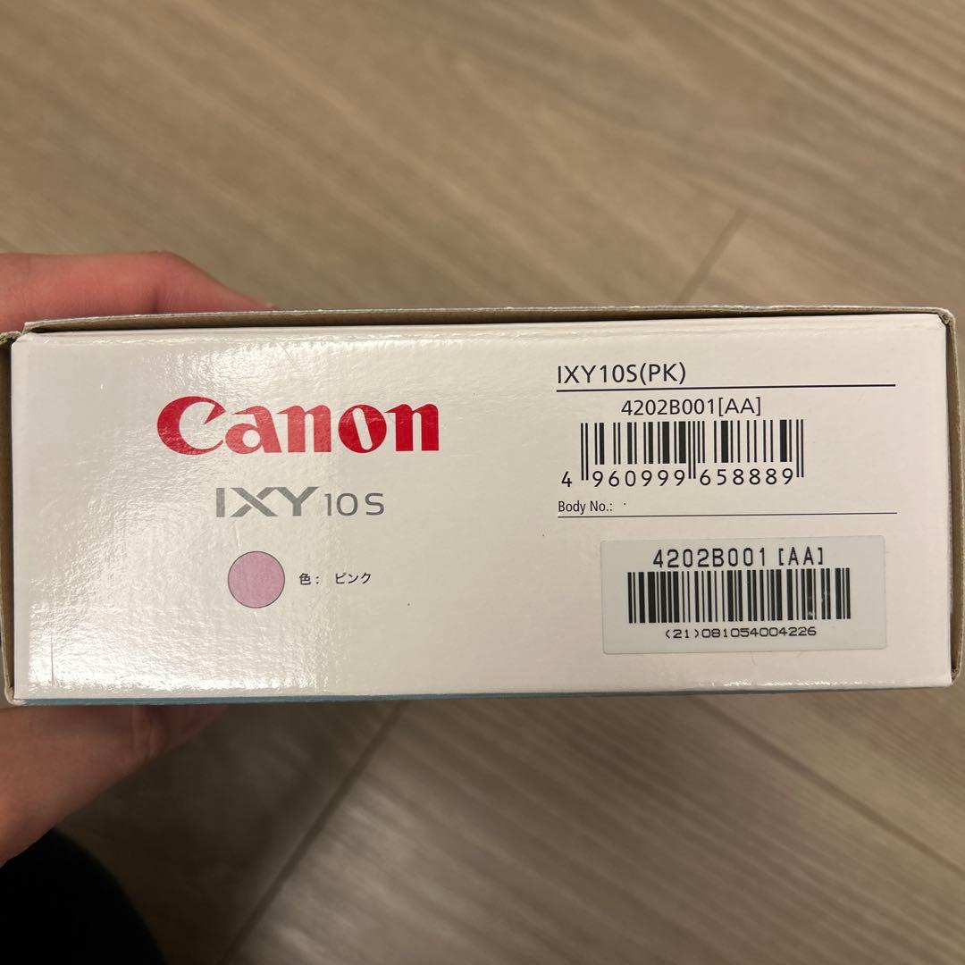 【ジャンク品】　Canon IXY10S デジカメ　ピンク