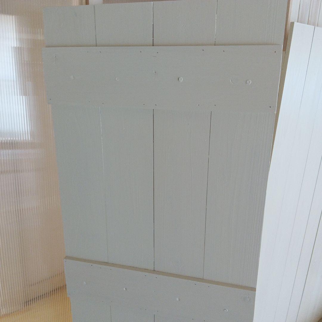 最終価格　カントリー家具　パーテーション　　衝立　間仕切り　３点セット　未使用